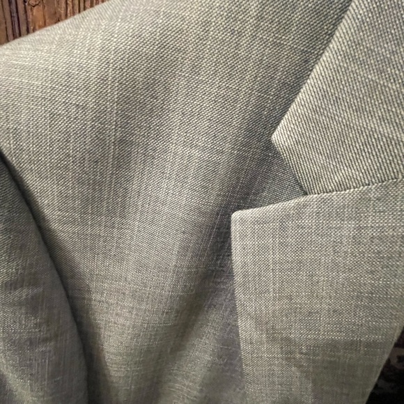 Chaps Gray Sport Coat Modern Business Style - Picture 2 of 3